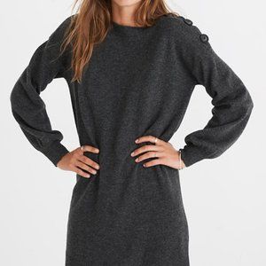 Madewell Boatneck Sweater Dress